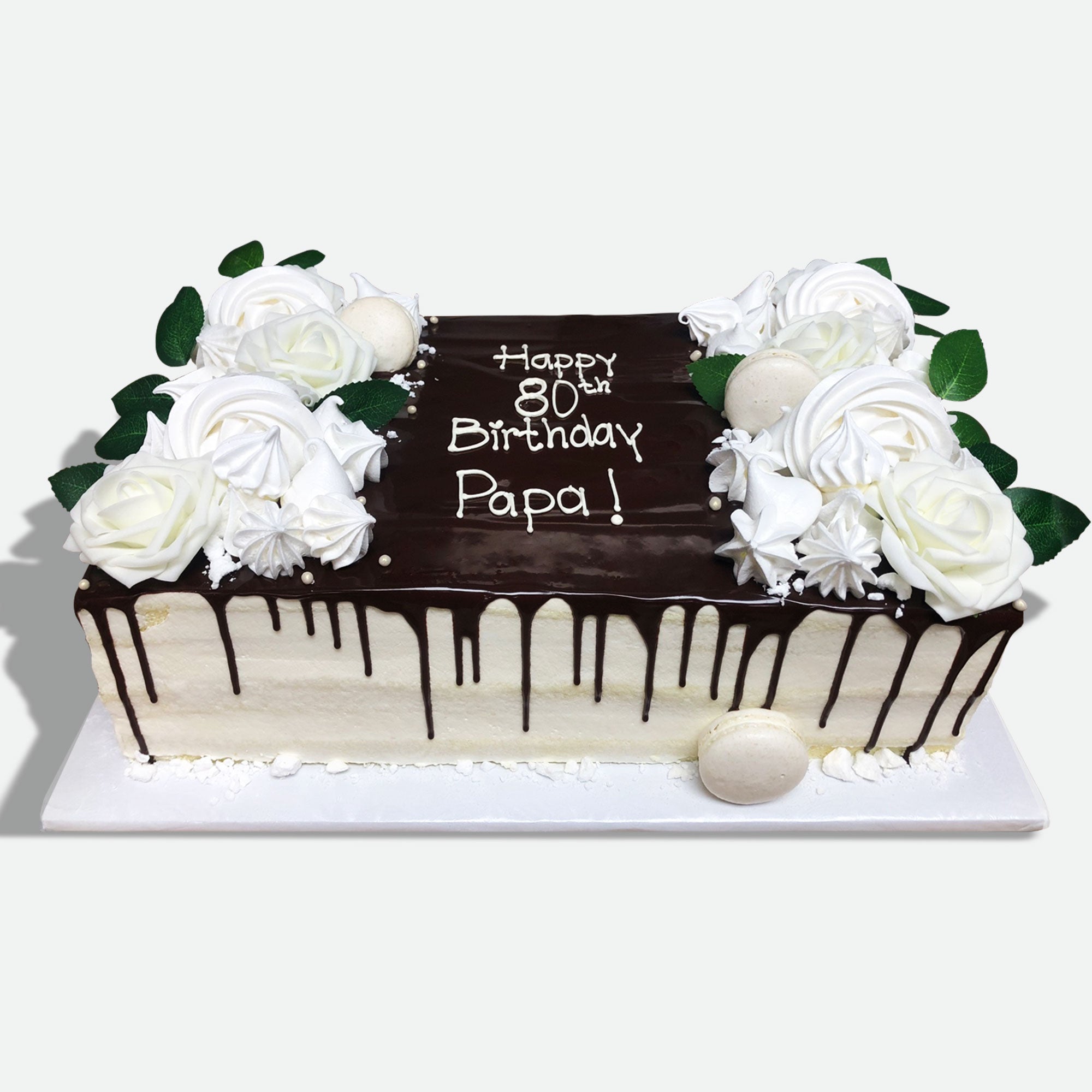 Best Papa Chocolate Photo Cake