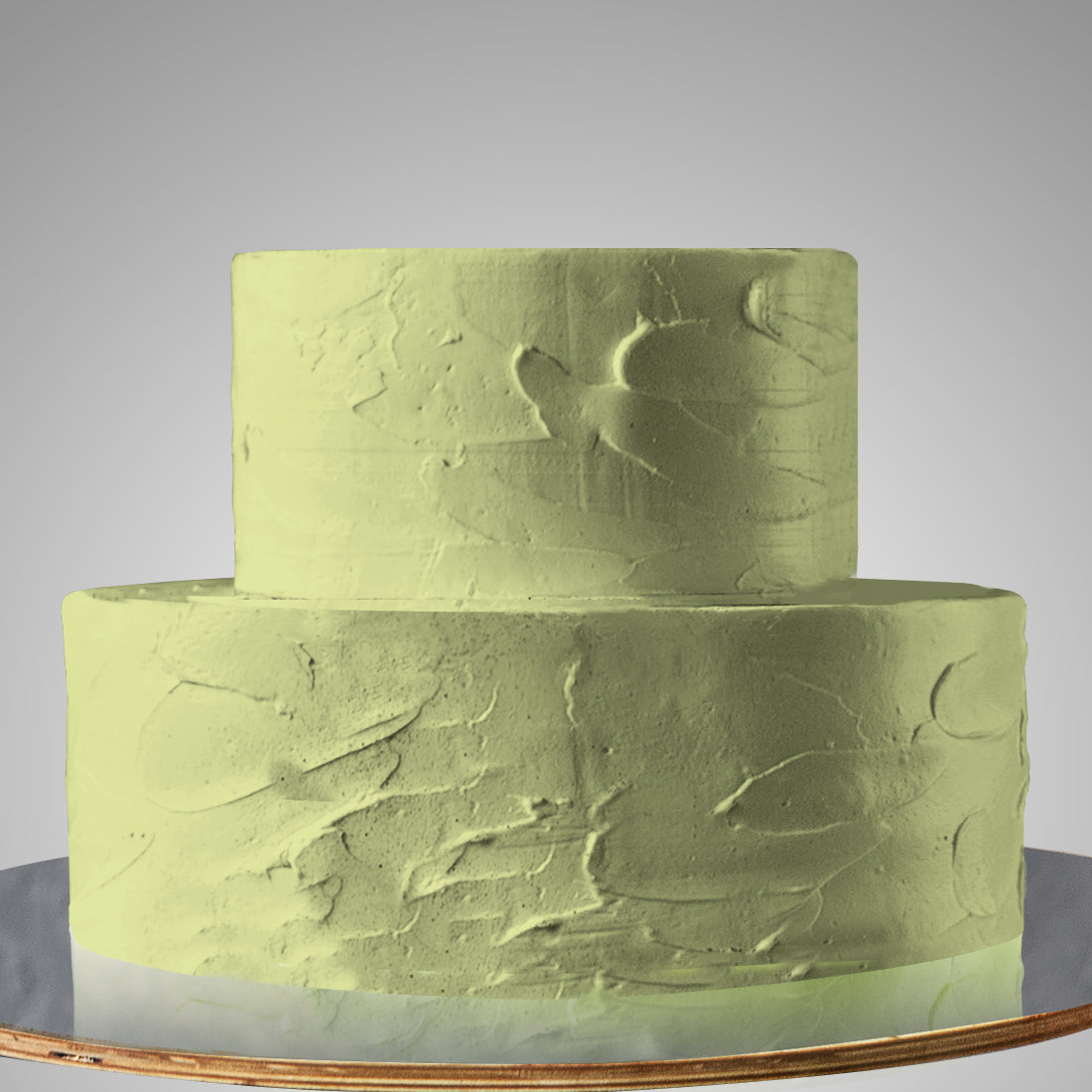 E8. Matcha / Earl Grey Tier Cake