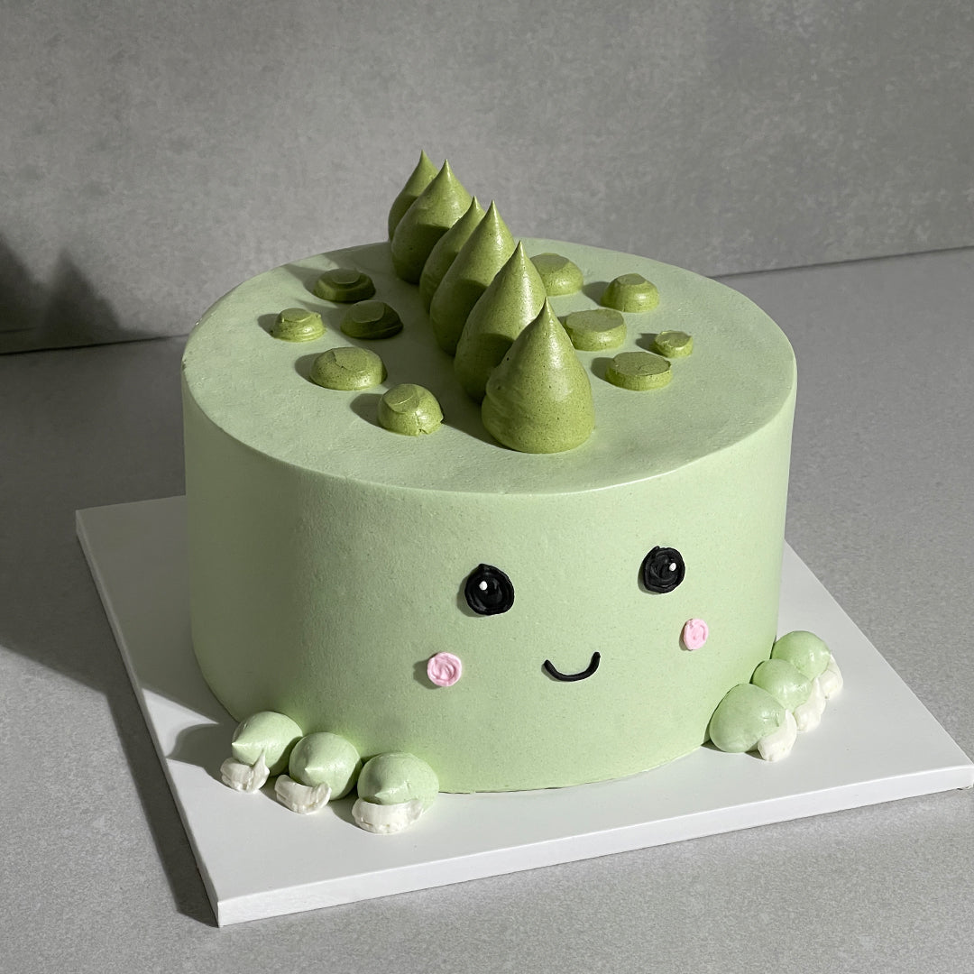 C19. Buttercream Dinosaur Cake