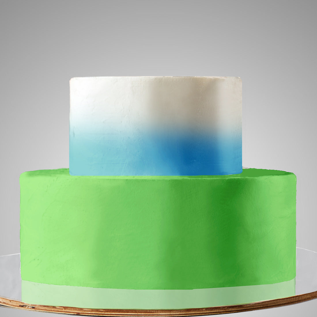 E14. 2 Tier A: 2nd Tier Ombre Cake