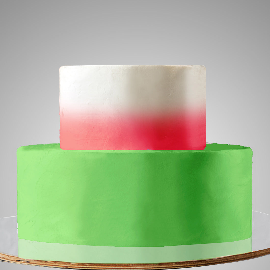 E14. 2 Tier A: 2nd Tier Ombre Cake