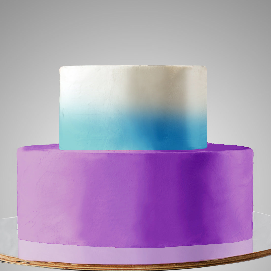 E14. 2 Tier A: 2nd Tier Ombre Cake