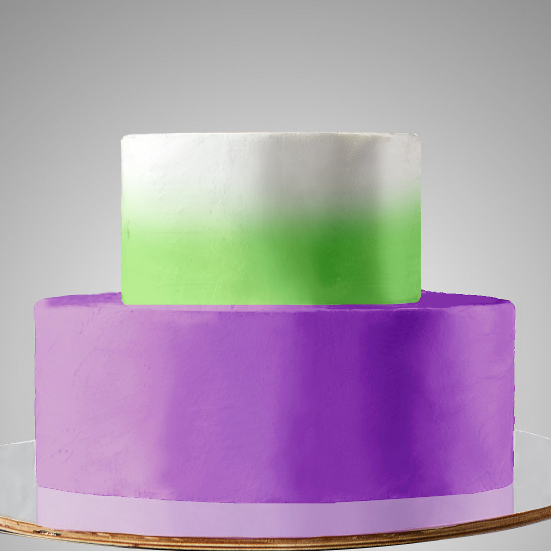 E14. 2 Tier A: 2nd Tier Ombre Cake