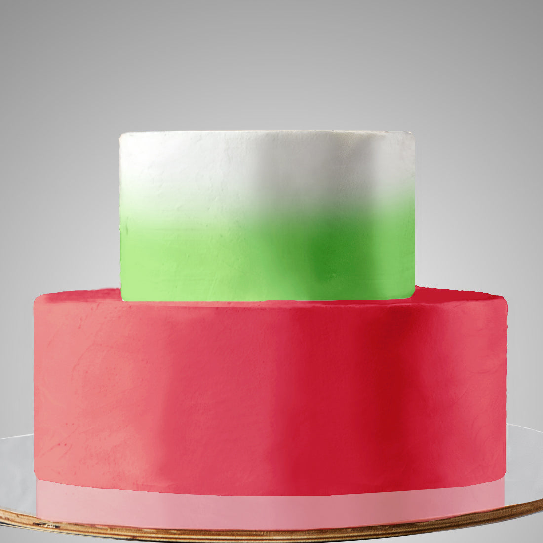 E14. 2 Tier A: 2nd Tier Ombre Cake