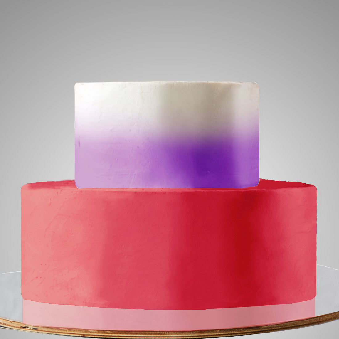 E14. 2 Tier A: 2nd Tier Ombre Cake