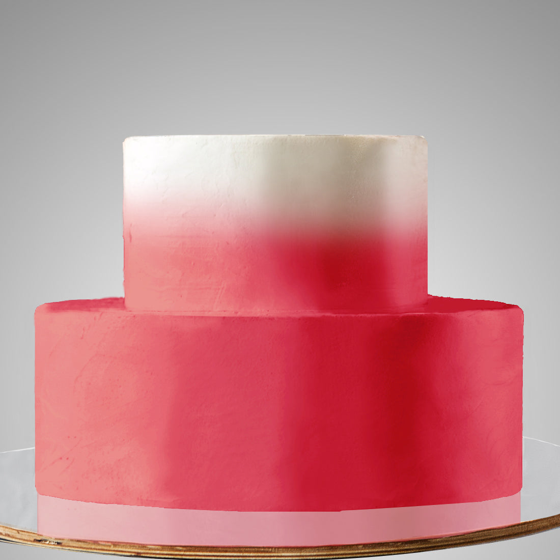 E14. 2 Tier A: 2nd Tier Ombre Cake