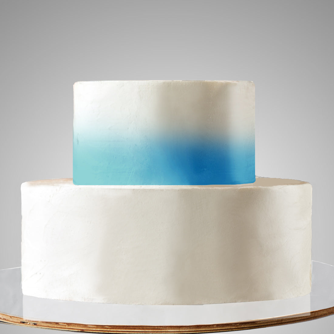 E14. 2 Tier A: 2nd Tier Ombre Cake