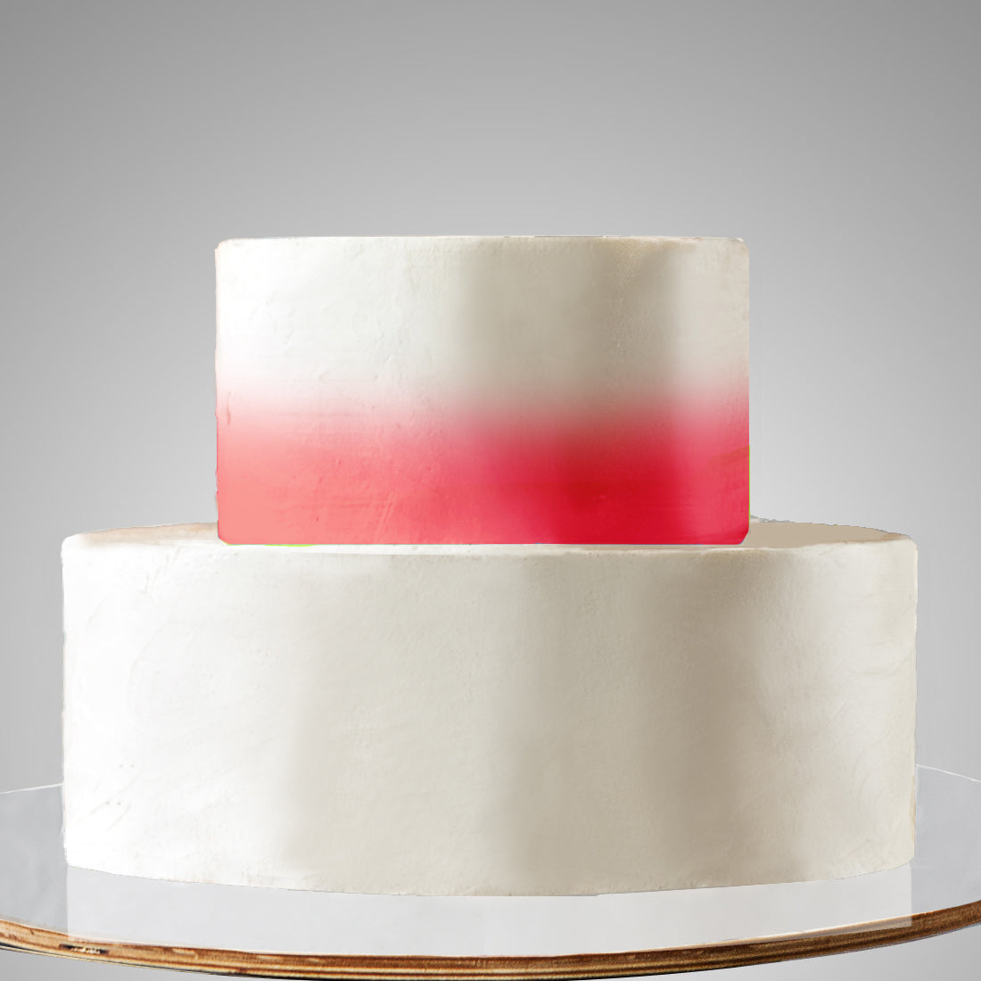 E14. 2 Tier A: 2nd Tier Ombre Cake