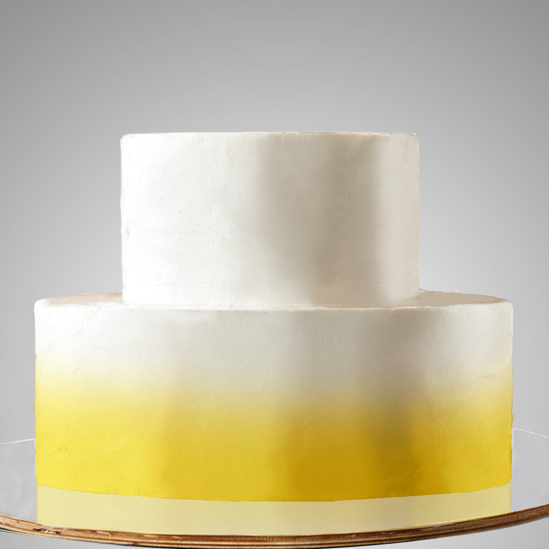 E15. 2 Tier A: 1st Tier Ombre Cake