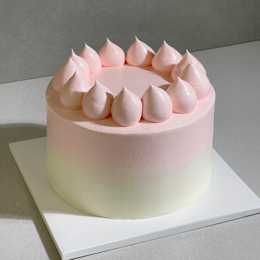 B16. Buttercream Ombre Dollop Cake