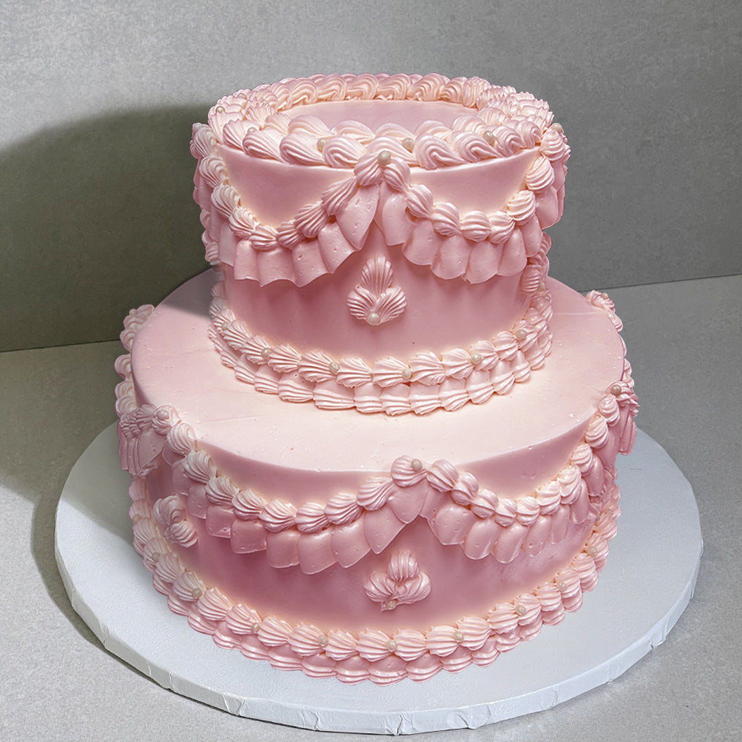 E6. Princess Tier Cake
