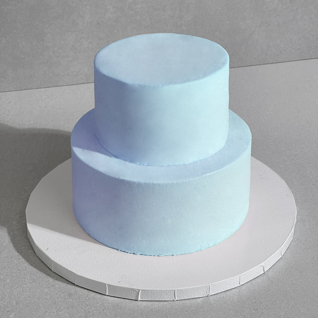 D5. No Deco, Mini 2 Tier Cake