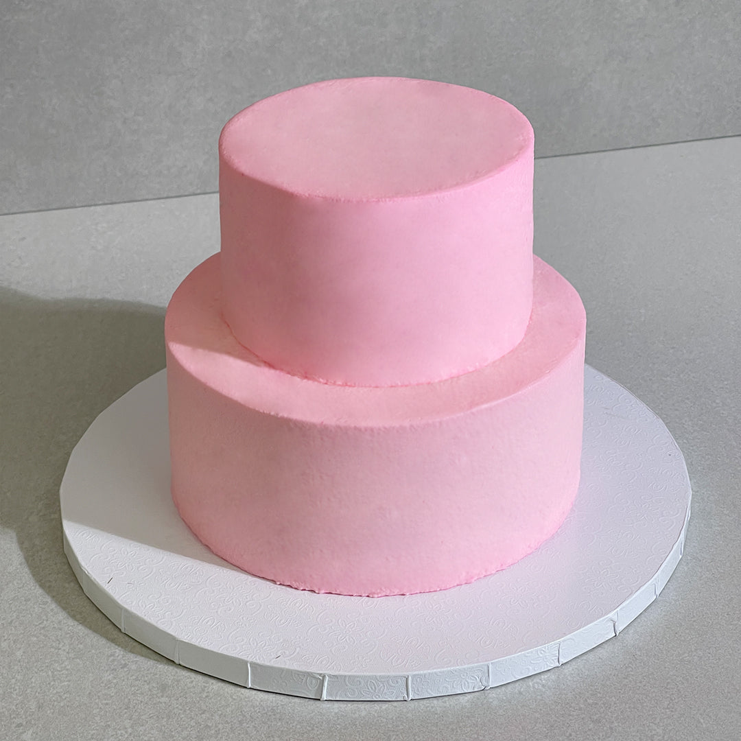 D5. No Deco, Mini 2 Tier Cake