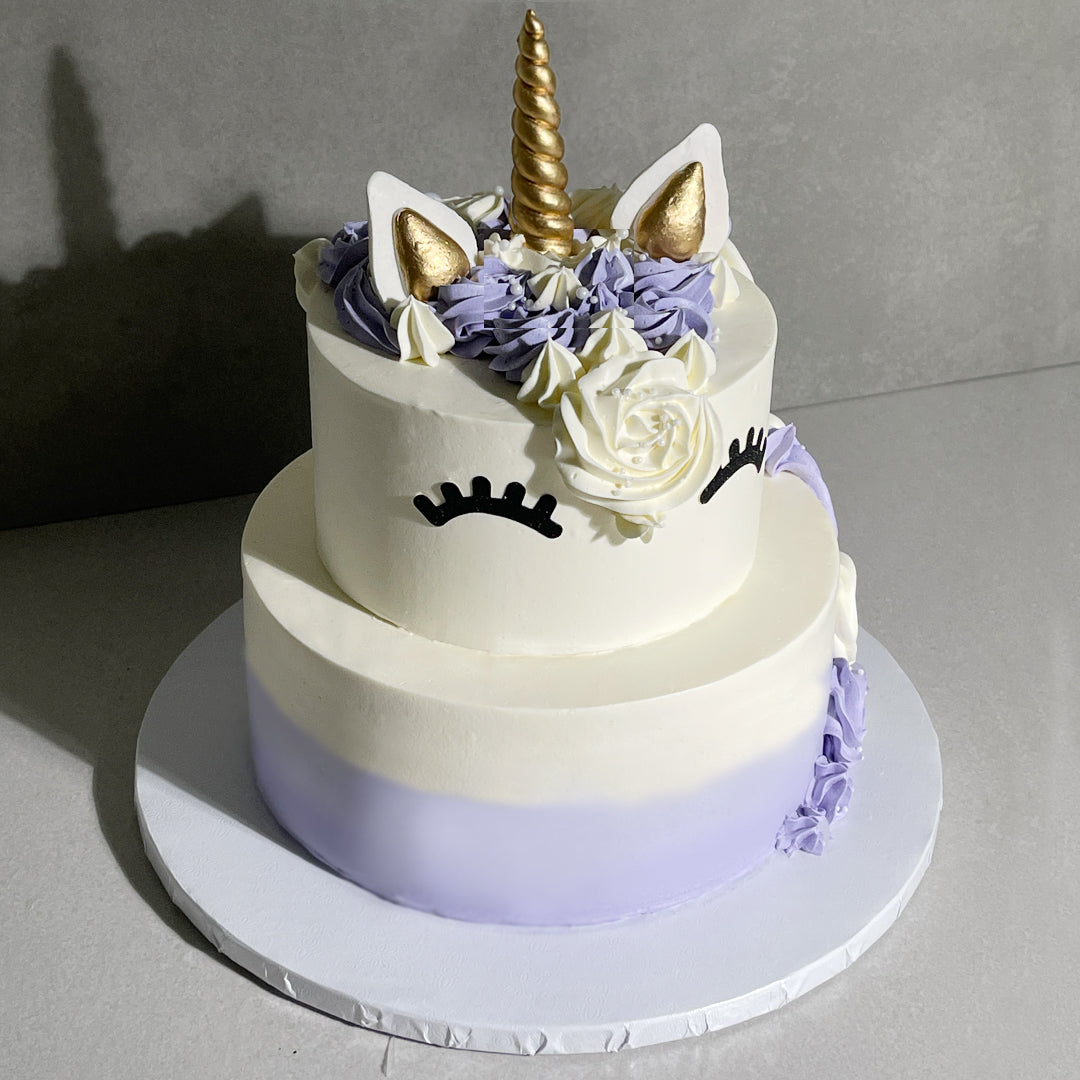 E12. Unicorn Tier Cake